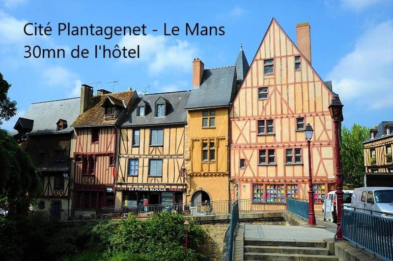 Hôtel-Restaurant Ricordeau Loué Exterior foto